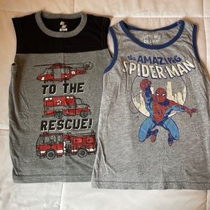 Jumping beans and place sport boys 4t muscle shirt bundle